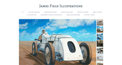 Desktop Screenshot of jamesfieldillustrations.co.uk